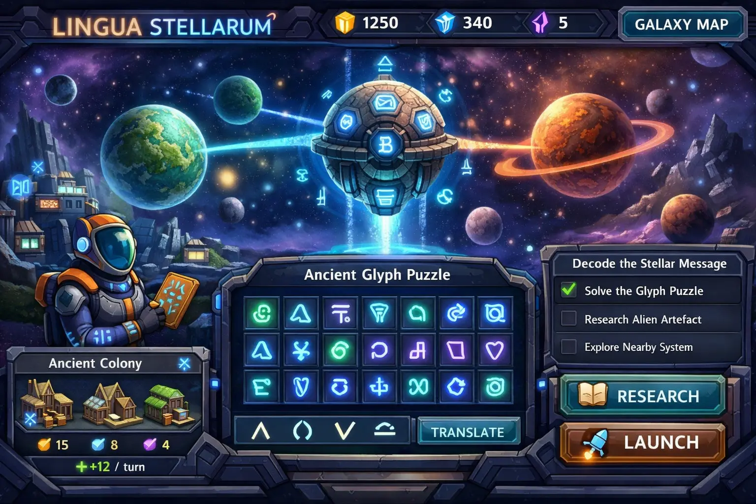 Kosmofilolog w obserwatorium